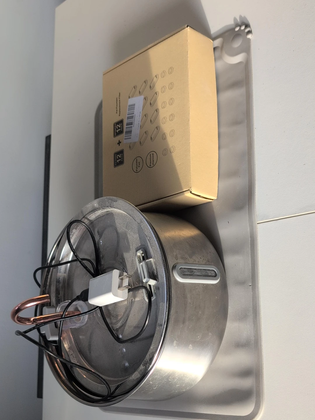 Stainless Steel Pet Water Fountain