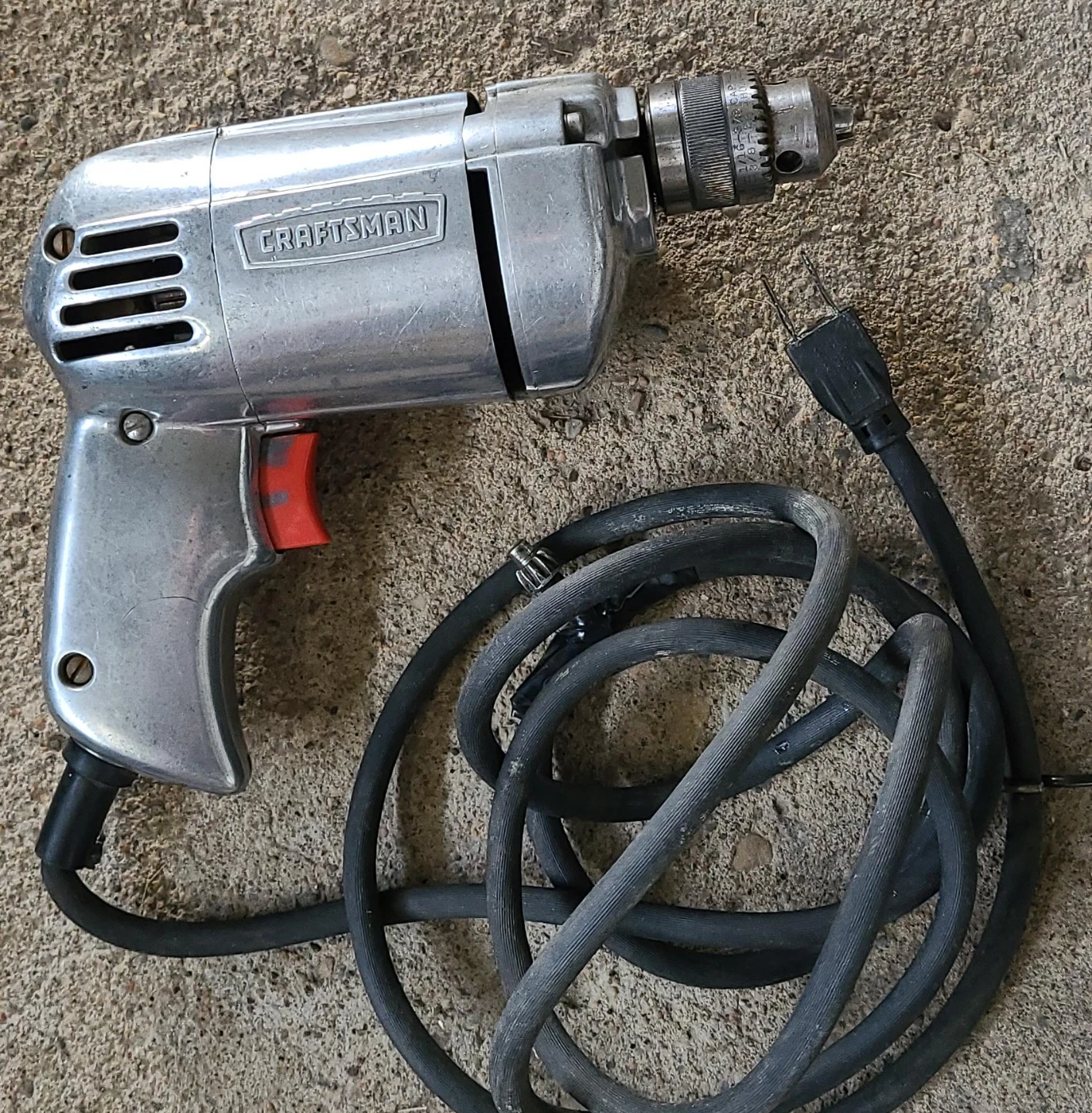 Vintage Craftsman Electric Drill