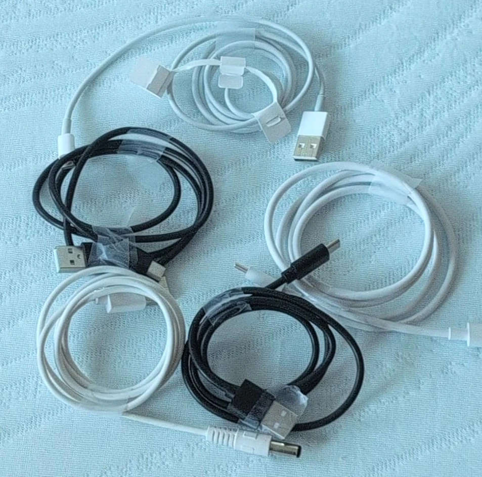 Assorted USB Charging Cables