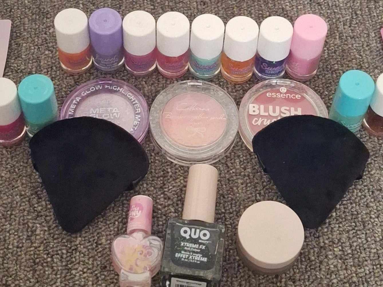 Assorted Makeup and Nail Polish Lot