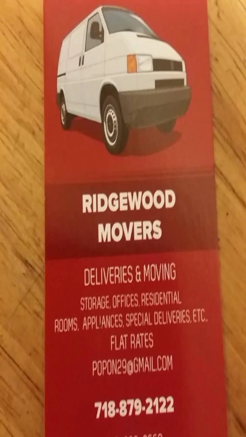 RIDGEWOOD MOVERS profile