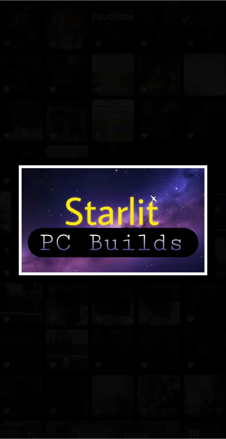 Starlit PC Builds profile