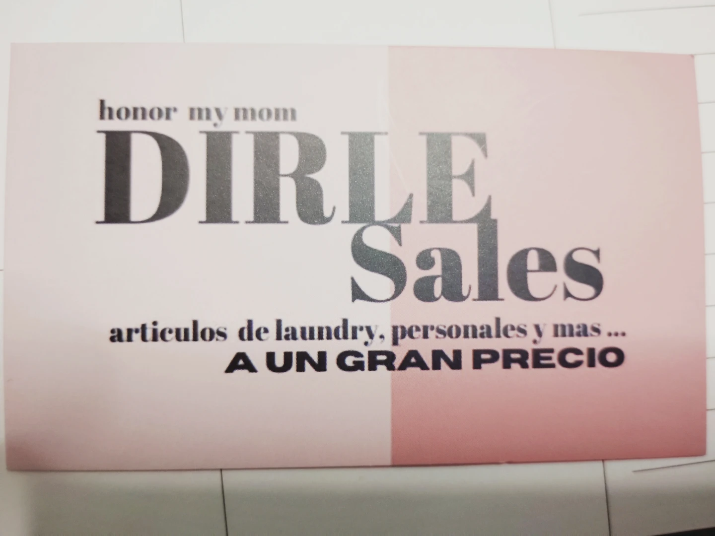 Dirlesales profile