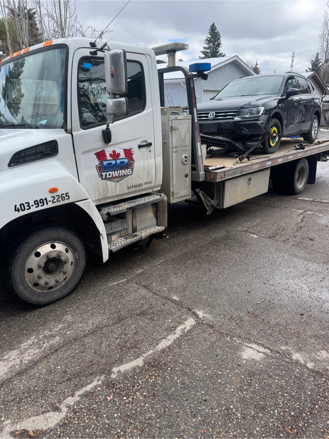 BP Towing service profile