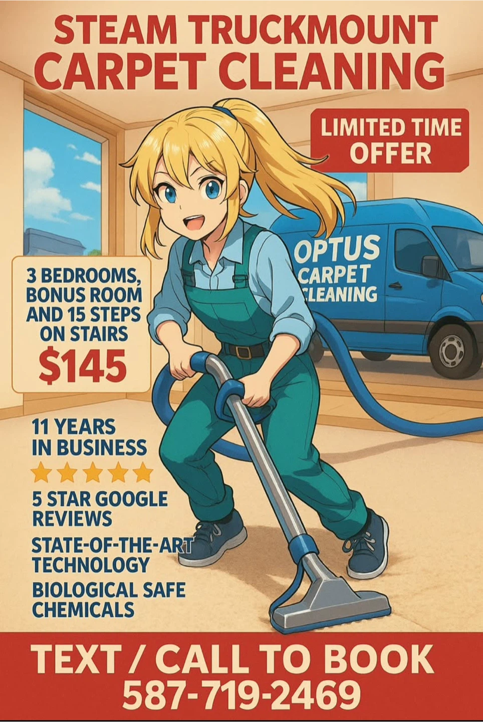 Optus Carpet Cleaner profile