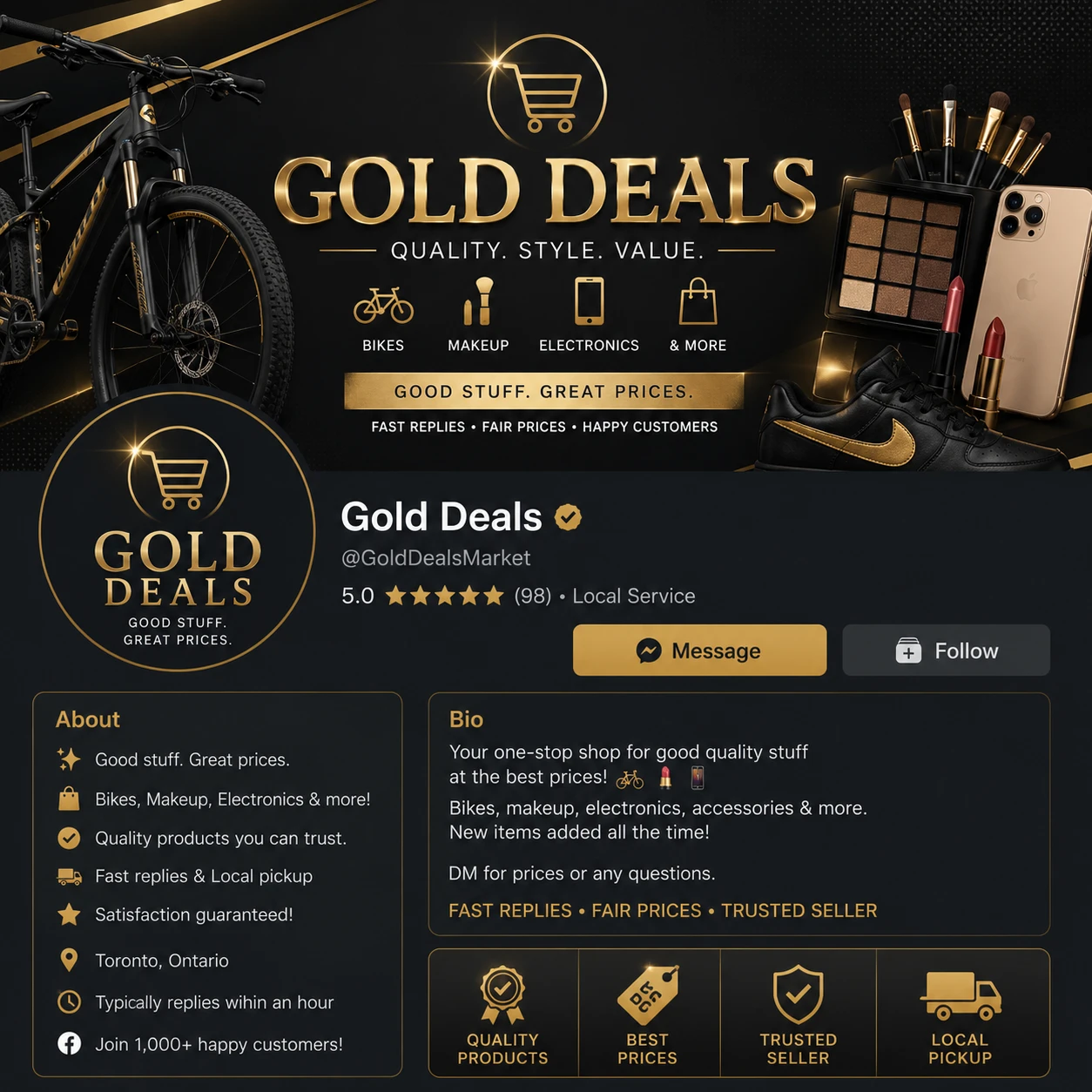 Ayo shop profile