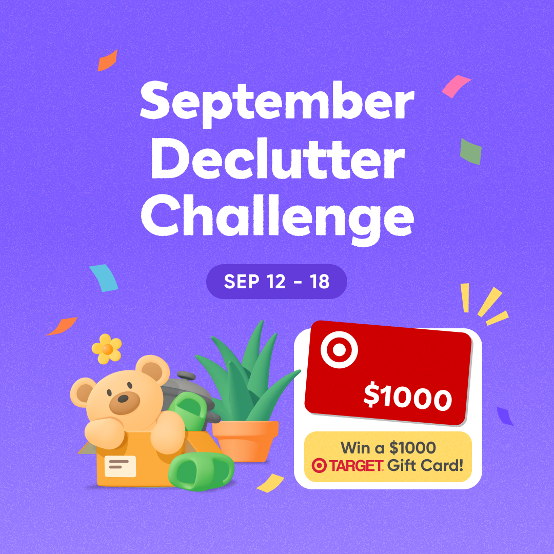 September Declutter Challenge 🌟