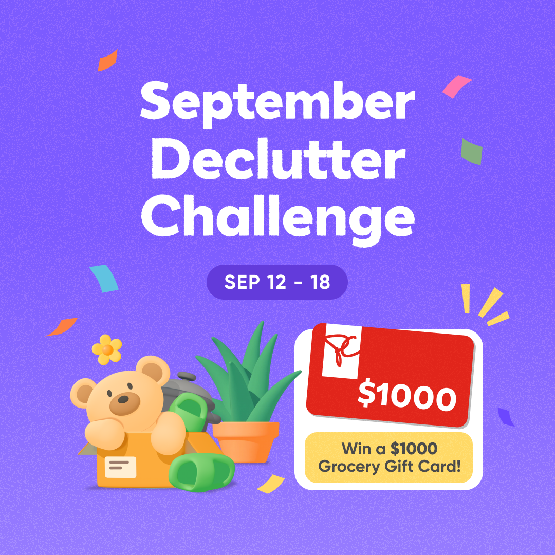 September Declutter Challenge 🌟