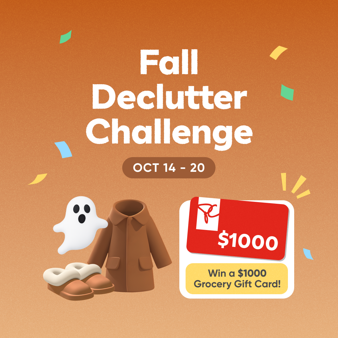 Fall Declutter Challenge 🥕