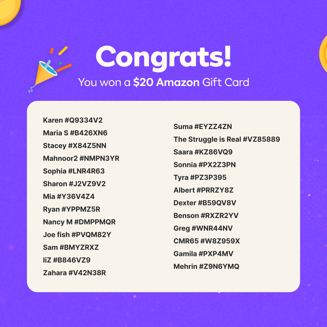October Bingo Winner Announcement 🏆 - photo 5