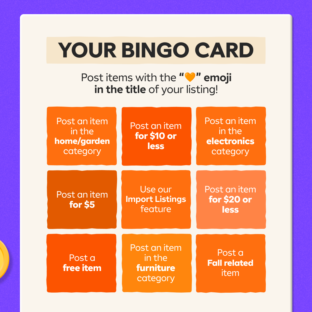 October Bingo 🧡 - photo 3