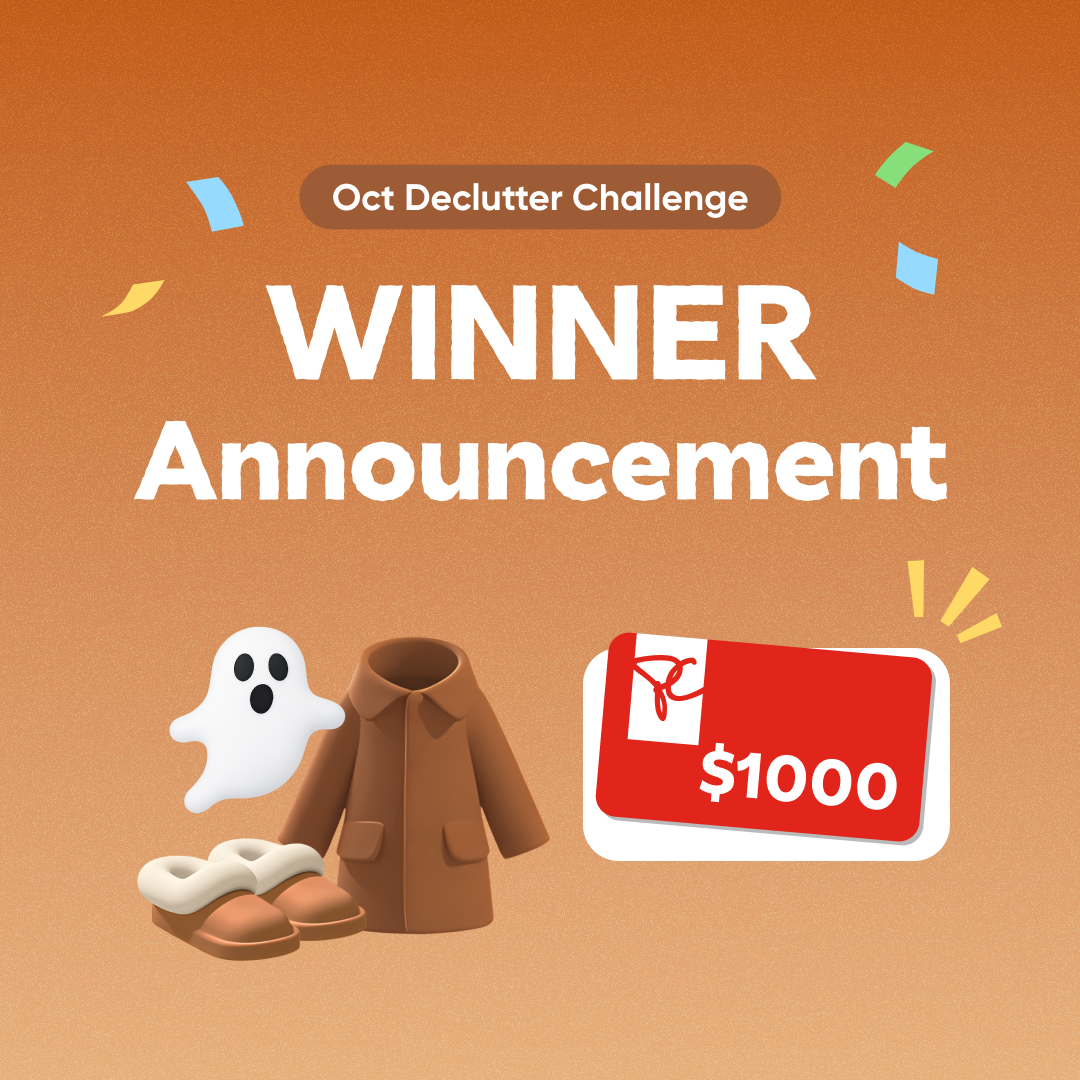 Fall Declutter Winner Announcement 🥇
