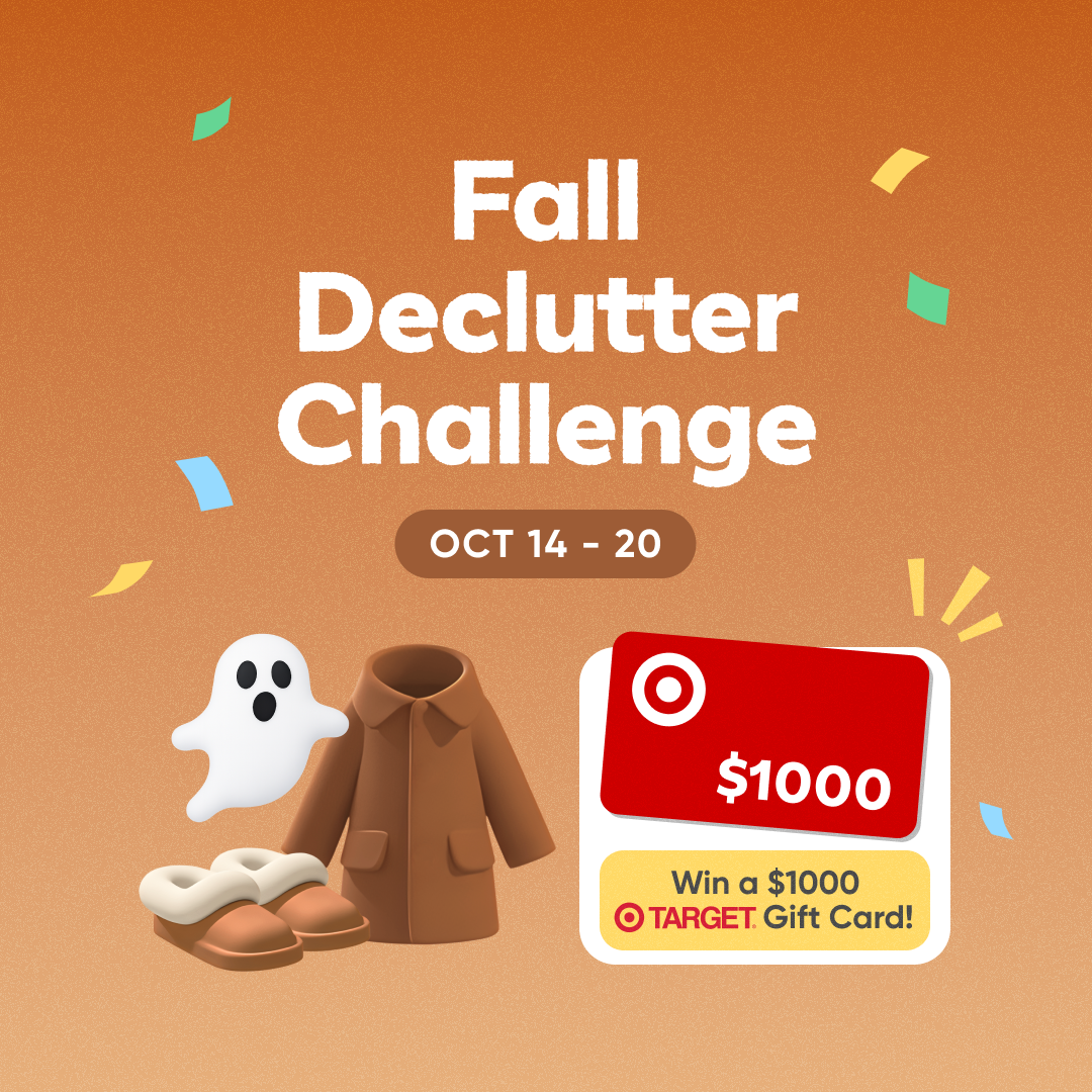 Fall Declutter Challenge 🥕