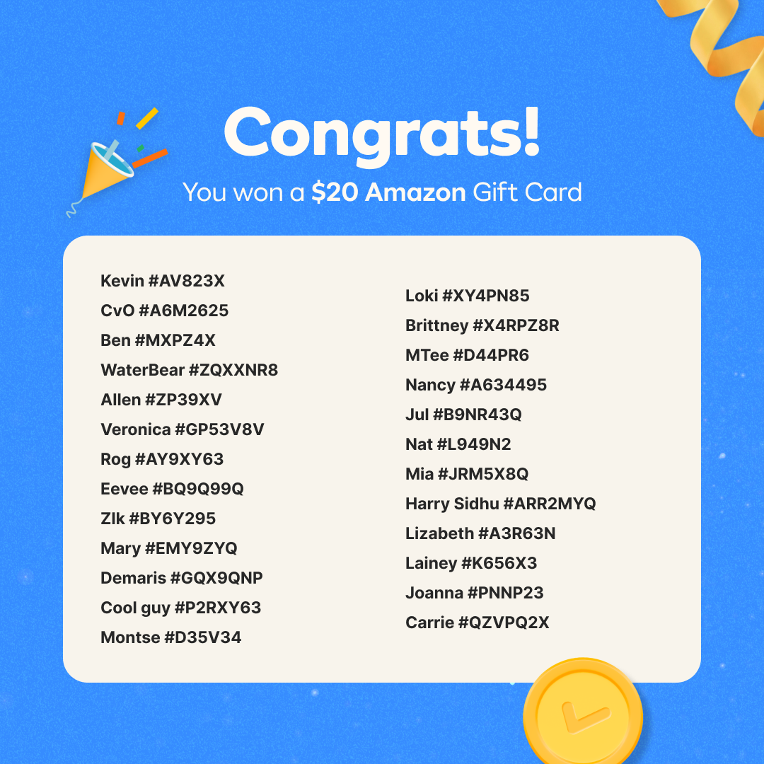 New Years Bingo Winner Announcement 🧡 - photo 3