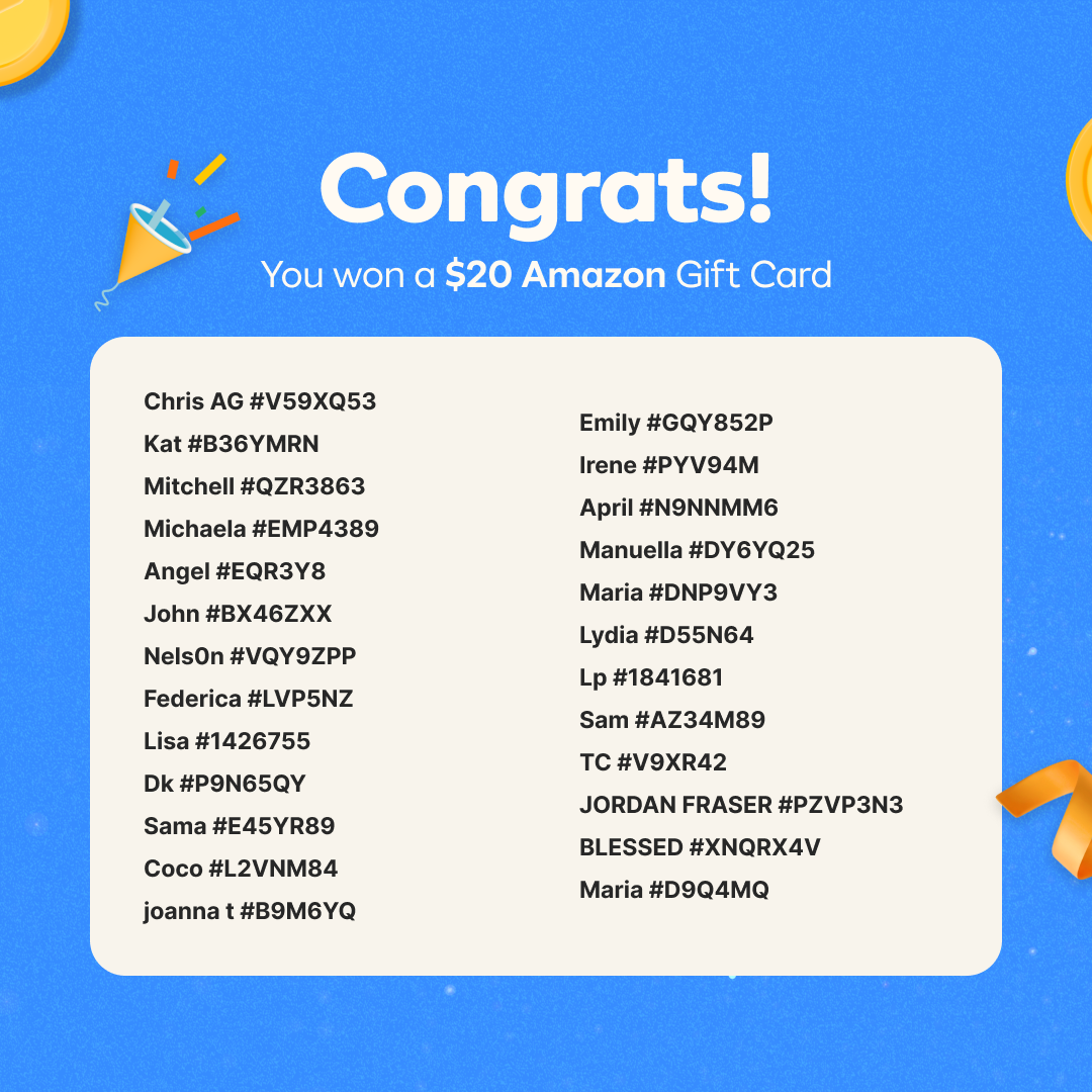 New Years Bingo Winner Announcement 🧡 - photo 5