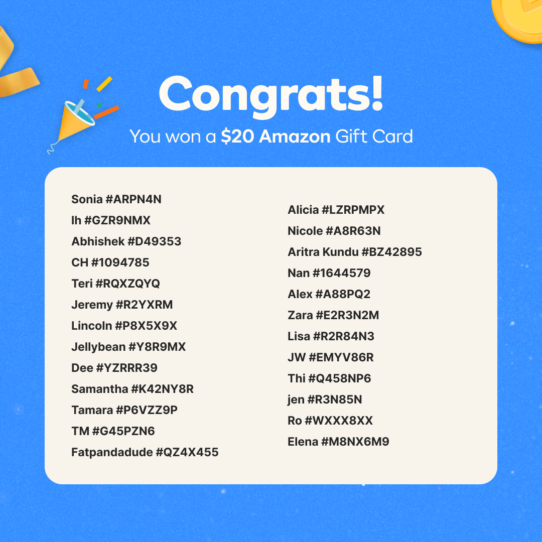 New Years Bingo Winner Announcement 🧡 - photo 4