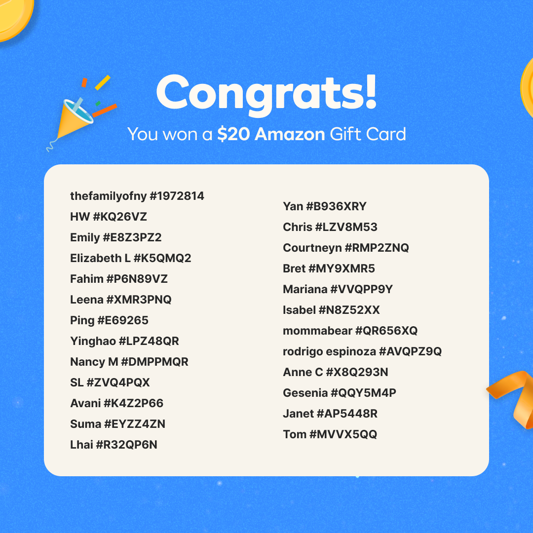 New Years Bingo Winner Announcement 🧡 - photo 5
