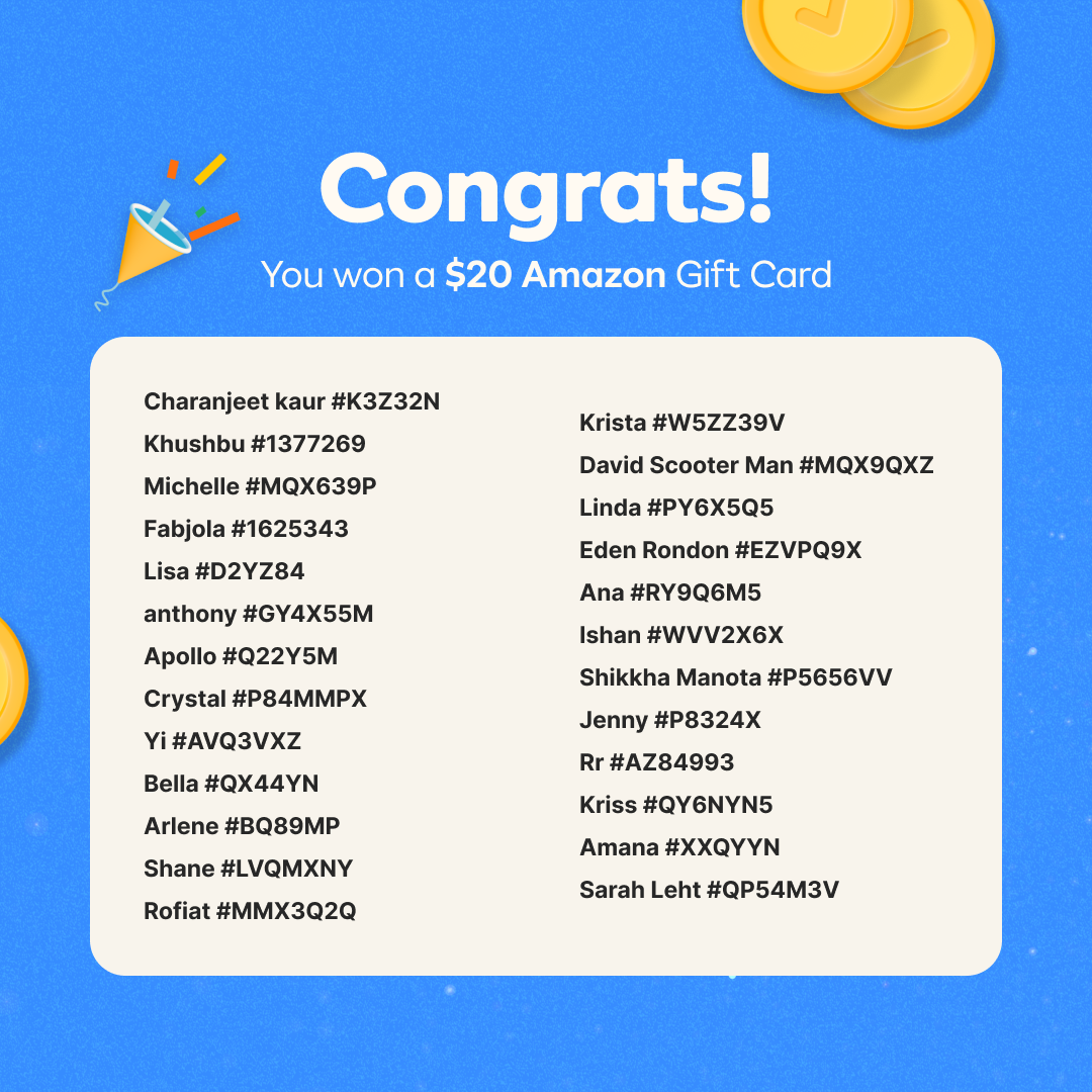 New Years Bingo Winner Announcement 🧡 - photo 2