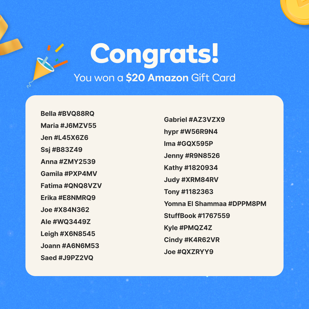 New Years Bingo Winner Announcement 🧡 - photo 4