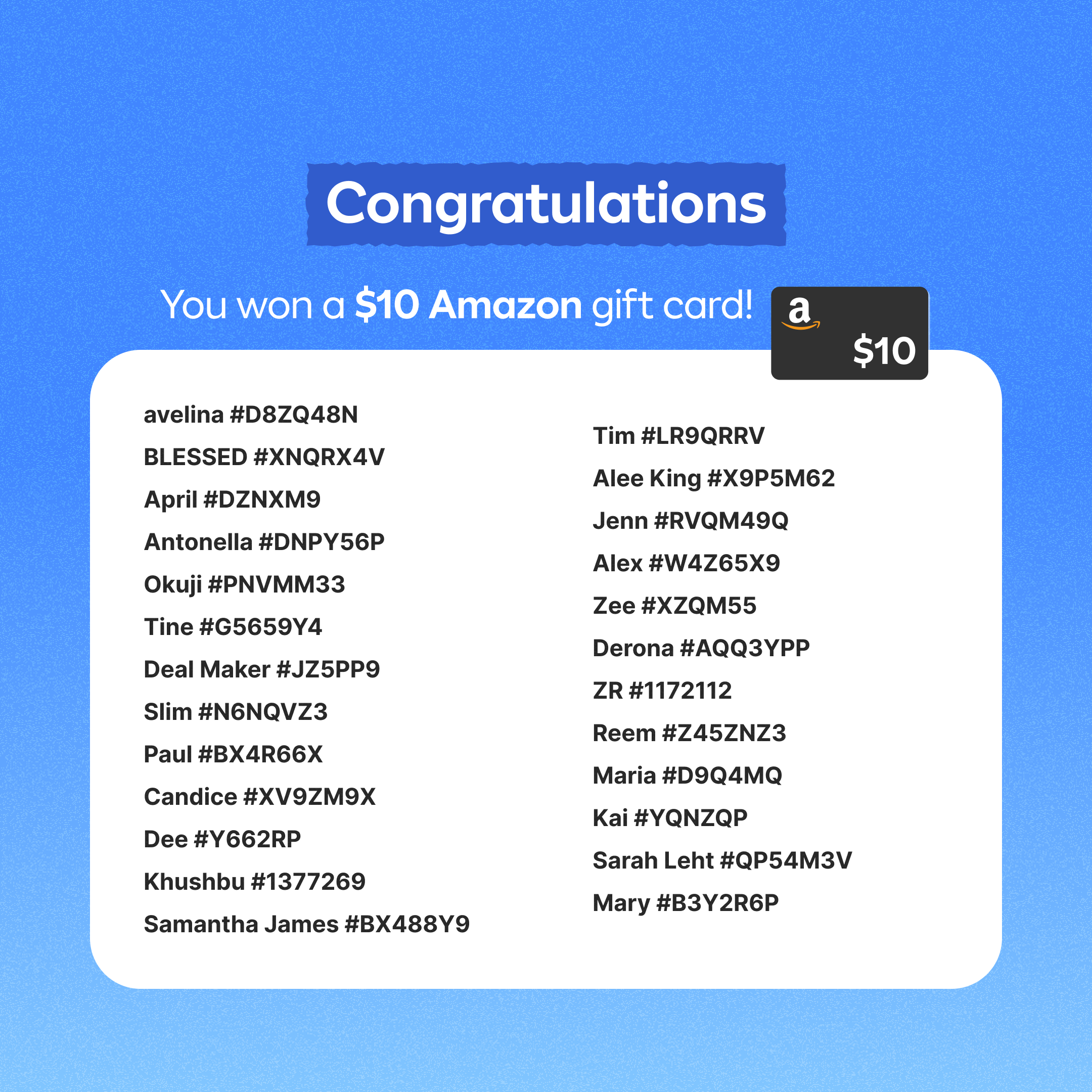 🎉 The Results Are In! Who's Buying Groceries on Us? - photo 3