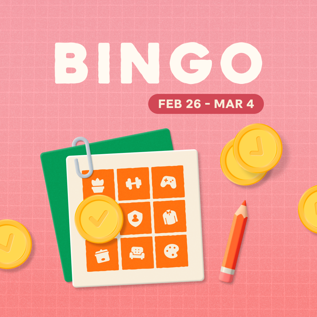 Declutter & Get BINGO! 🧡