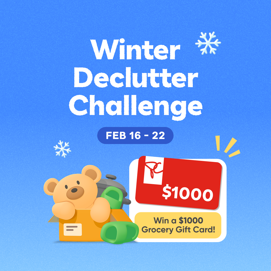 Winter Declutter Challenge ❄️