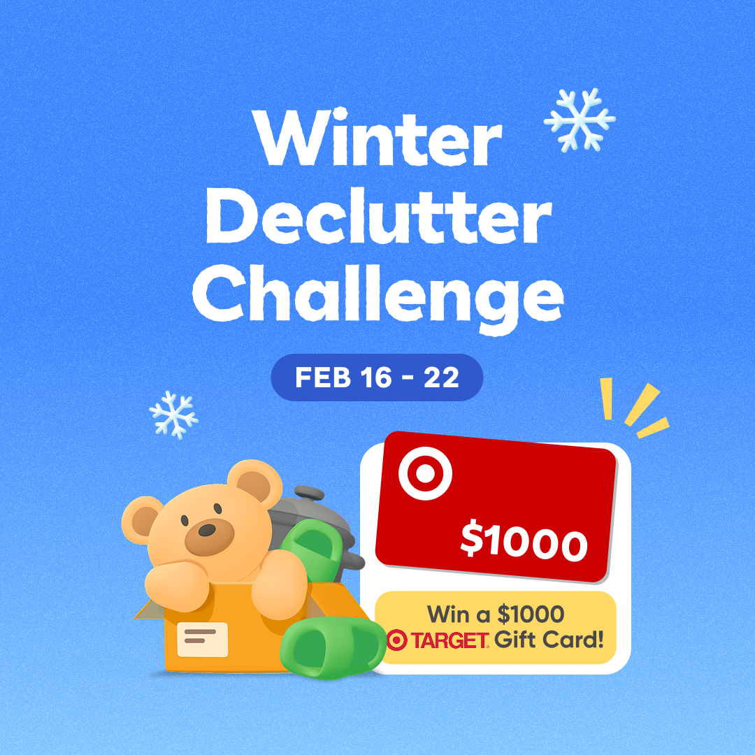 Winter Declutter Challenge ❄️