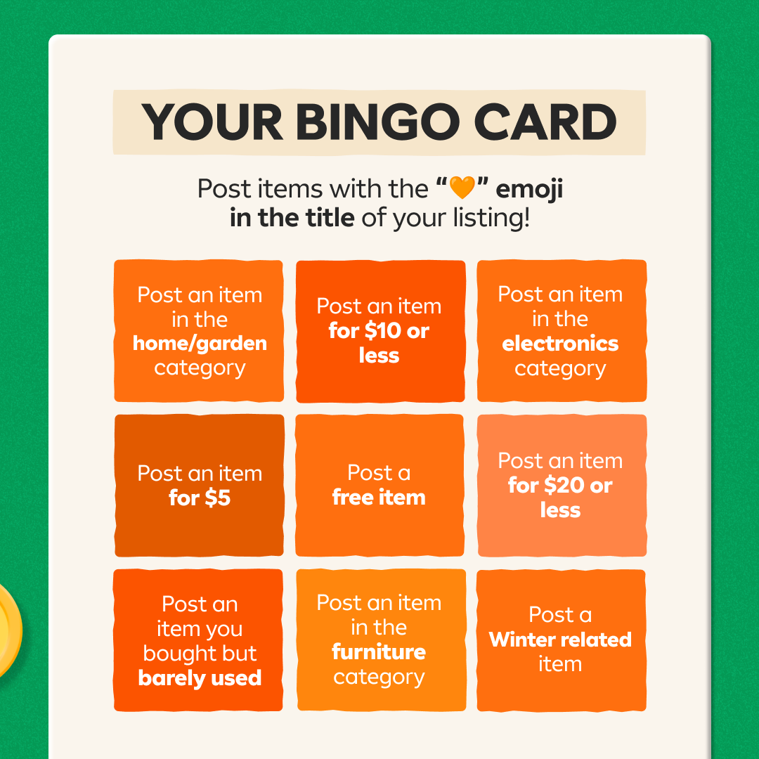 Declutter & Get BINGO! 🧡 - photo 3