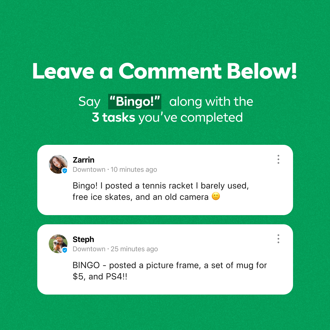Declutter & Get BINGO! 🧡 - photo 4